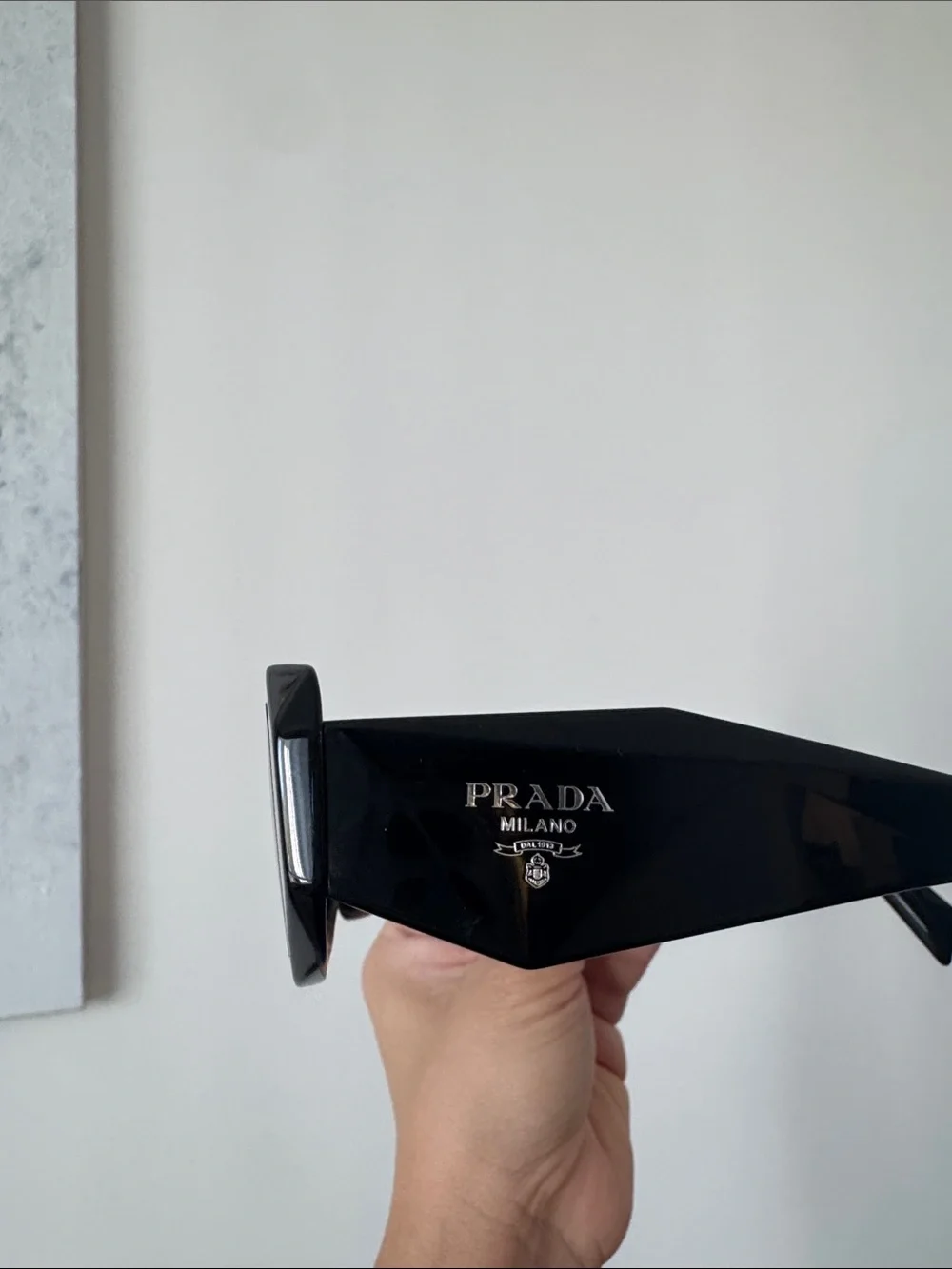 PRADA PR 17W Black Frame Sunglasses Unisex